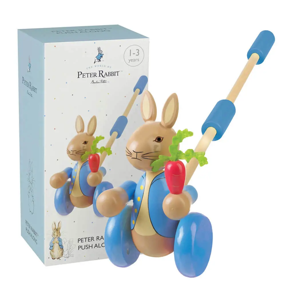 Peter Rabbit Boxed Push Along